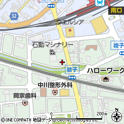 富山県小矢部市綾子5566周辺の地図