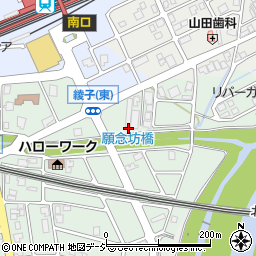 富山県小矢部市綾子5268周辺の地図