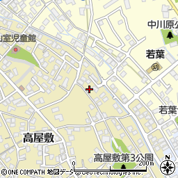 富山県富山市高屋敷282周辺の地図