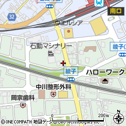 富山県小矢部市綾子5565周辺の地図