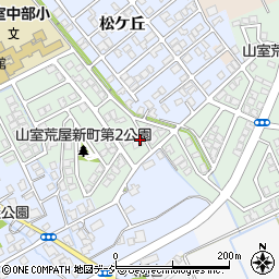 富山県富山市山室荒屋新町周辺の地図