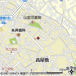 富山県富山市高屋敷605周辺の地図