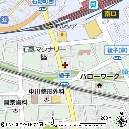 富山県小矢部市綾子5550周辺の地図