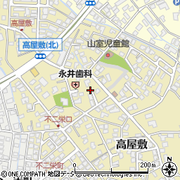 富山県富山市高屋敷636周辺の地図