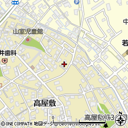 富山県富山市高屋敷551周辺の地図