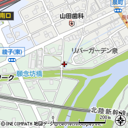 富山県小矢部市綾子5282周辺の地図