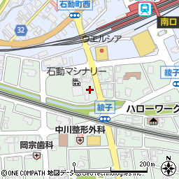 富山県小矢部市綾子5570周辺の地図