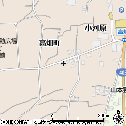 長野県須坂市小河原高畑町980-1周辺の地図