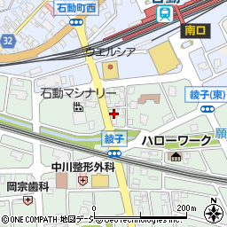 富山県小矢部市綾子5551周辺の地図