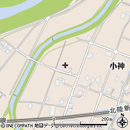 富山県小矢部市小神313周辺の地図