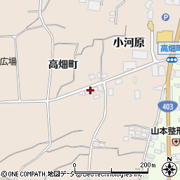 長野県須坂市小河原高畑町980-2周辺の地図