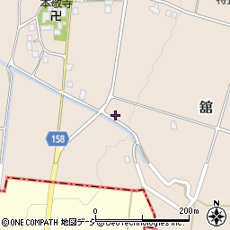 富山県中新川郡上市町舘310周辺の地図