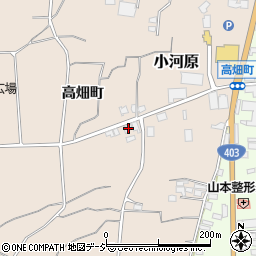 長野県須坂市小河原高畑町980-3周辺の地図