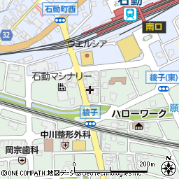 富山県小矢部市綾子5552周辺の地図