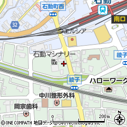 富山県小矢部市綾子5572周辺の地図