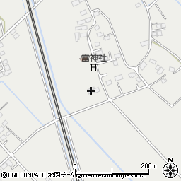 栃木県さくら市氏家540-2周辺の地図