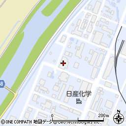 日産化学工業富山工場周辺の地図
