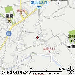 長野県上高井郡高山村高井2845周辺の地図