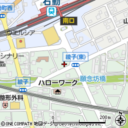 富山県小矢部市綾子5503周辺の地図