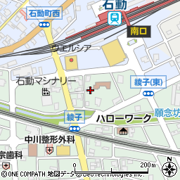 富山県小矢部市綾子5543周辺の地図