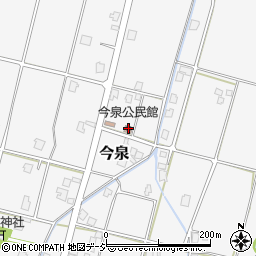 今泉公民館周辺の地図