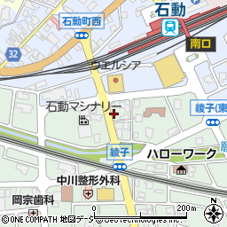 富山県小矢部市綾子5561周辺の地図