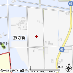 富山県高岡市戸出放寺周辺の地図