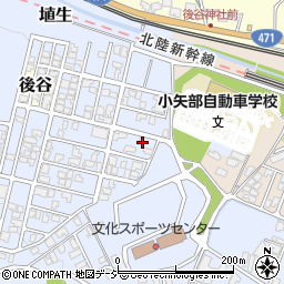 富山県小矢部市埴生2600-113周辺の地図