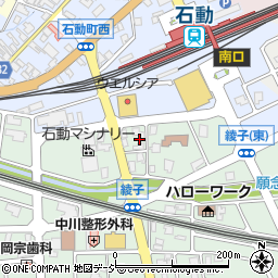 富山県小矢部市綾子5556周辺の地図