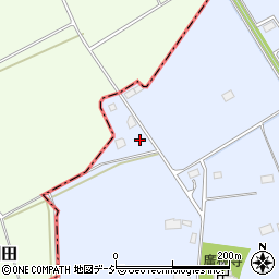 栃木県塩谷郡高根沢町狹間田周辺の地図