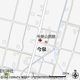 今泉公民館分館周辺の地図