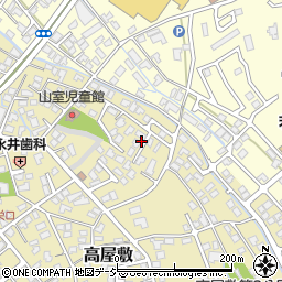 富山県富山市高屋敷554周辺の地図