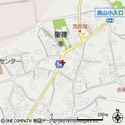 長野県上高井郡高山村高井603周辺の地図
