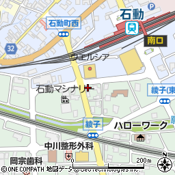 富山県小矢部市綾子5559周辺の地図