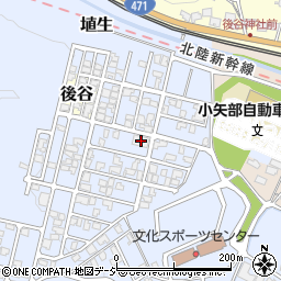 富山県小矢部市埴生2600-118周辺の地図