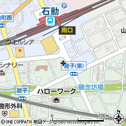 富山県小矢部市綾子5507周辺の地図