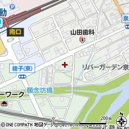 富山県小矢部市綾子5292周辺の地図