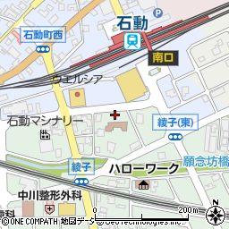 富山県小矢部市綾子5536周辺の地図