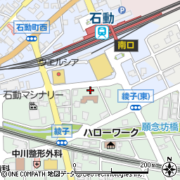 富山県小矢部市綾子5535周辺の地図