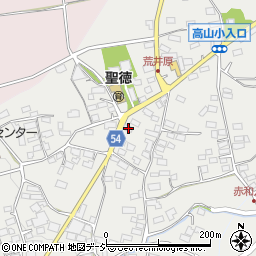 長野県上高井郡高山村高井604周辺の地図