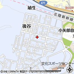 富山県小矢部市埴生2600-123周辺の地図