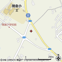 栃木県日光市猪倉3304周辺の地図