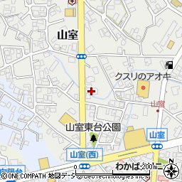 富山県富山市山室345周辺の地図