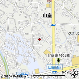 富山県富山市山室318-4周辺の地図