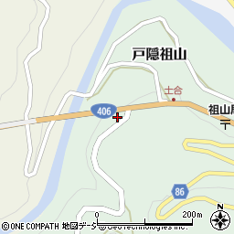 長野県長野市戸隠祖山155周辺の地図