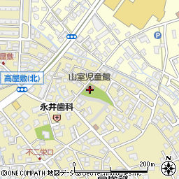 富山市立山室児童館周辺の地図