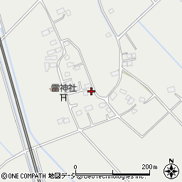 栃木県さくら市氏家458-3周辺の地図