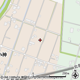 富山県小矢部市小神101周辺の地図