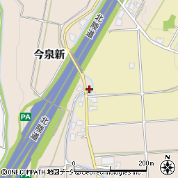 富山県高岡市今泉新118周辺の地図