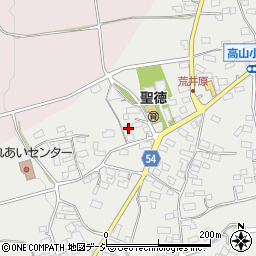 長野県上高井郡高山村高井2913周辺の地図